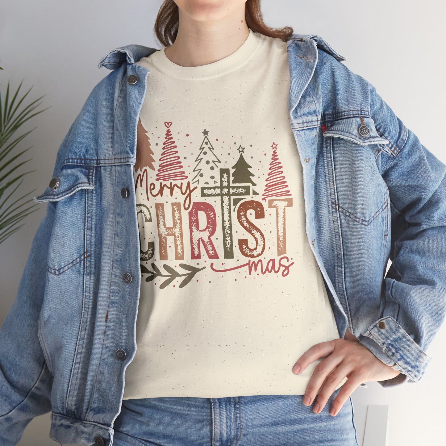 Colorful Merry Christmas Unisex tee