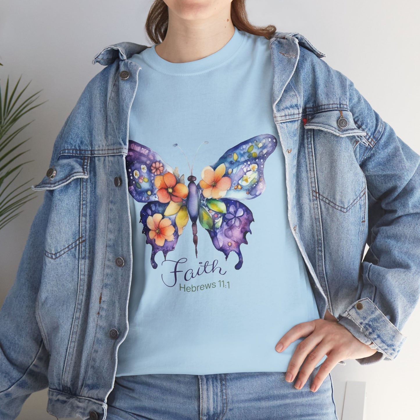 Faith Butterfly Hebrews 11 Tee