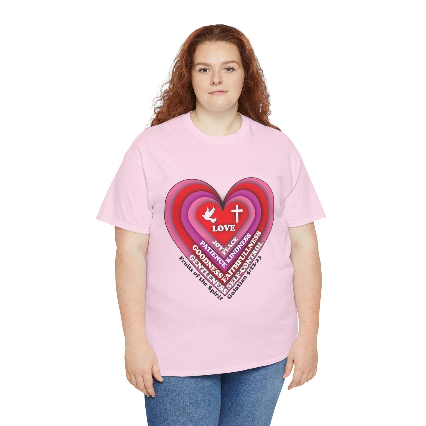 Unisex Tee - Heart Fruits of the Spirit