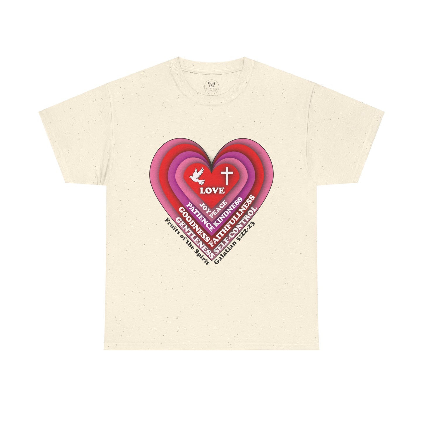 Unisex Tee - Heart Fruits of the Spirit