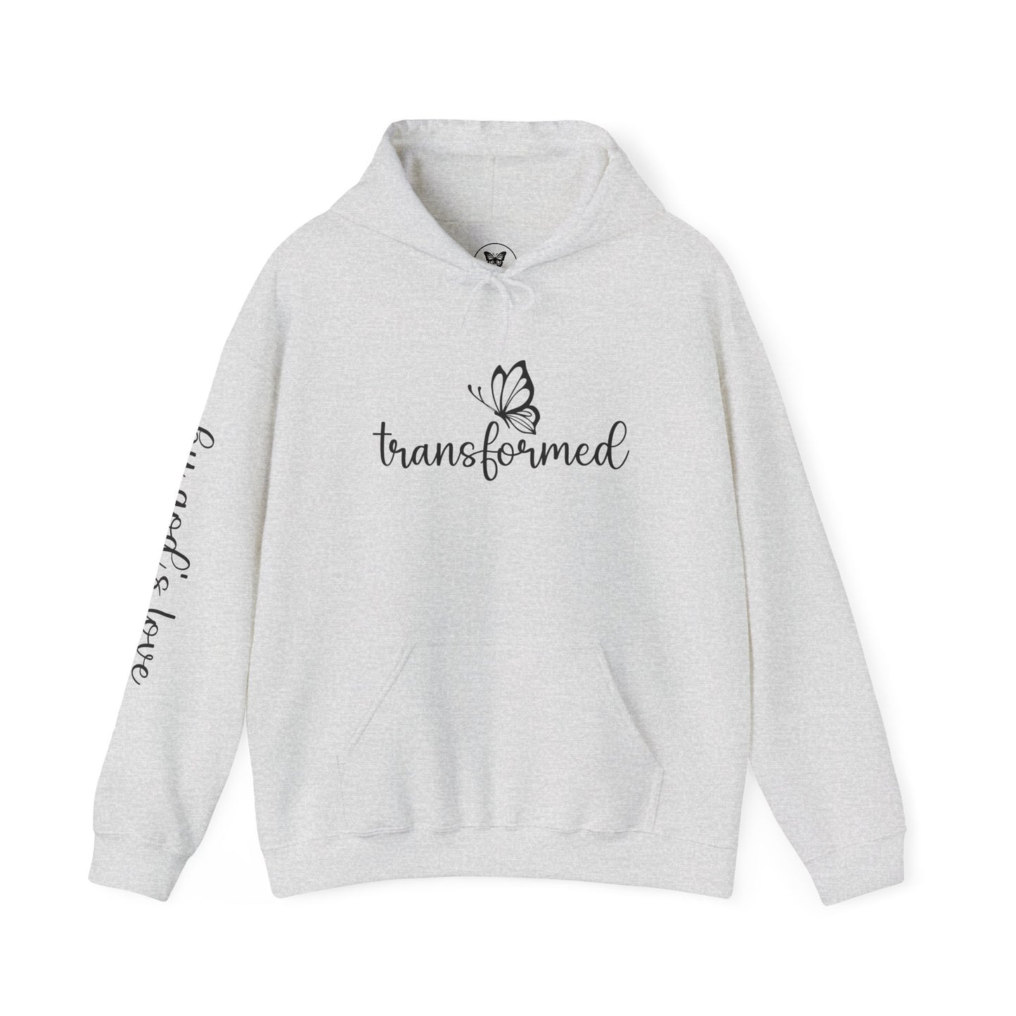 Butterfly Transformed Unisex Hoodie - God's Love Design