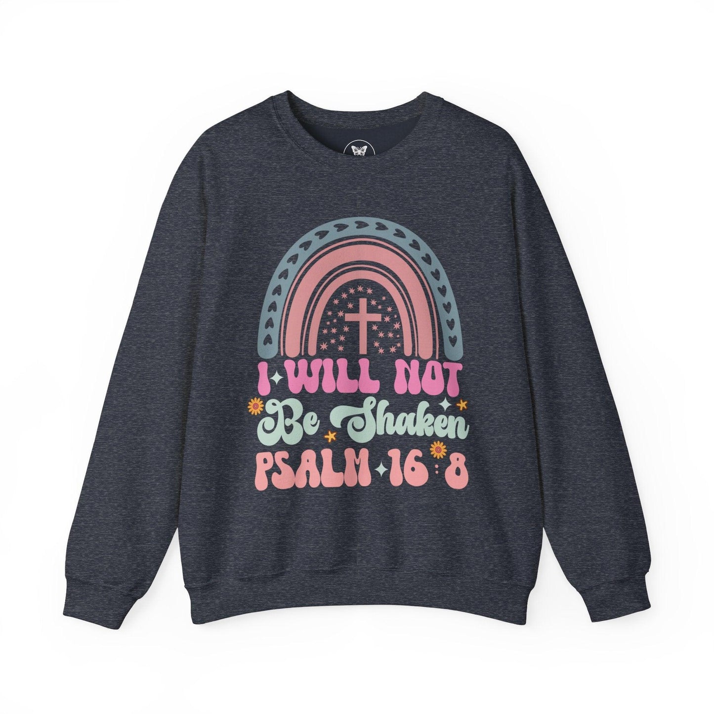 Unisex Sweatshirt - “I Will Not Be Shaken” - Motor Girl Boutique