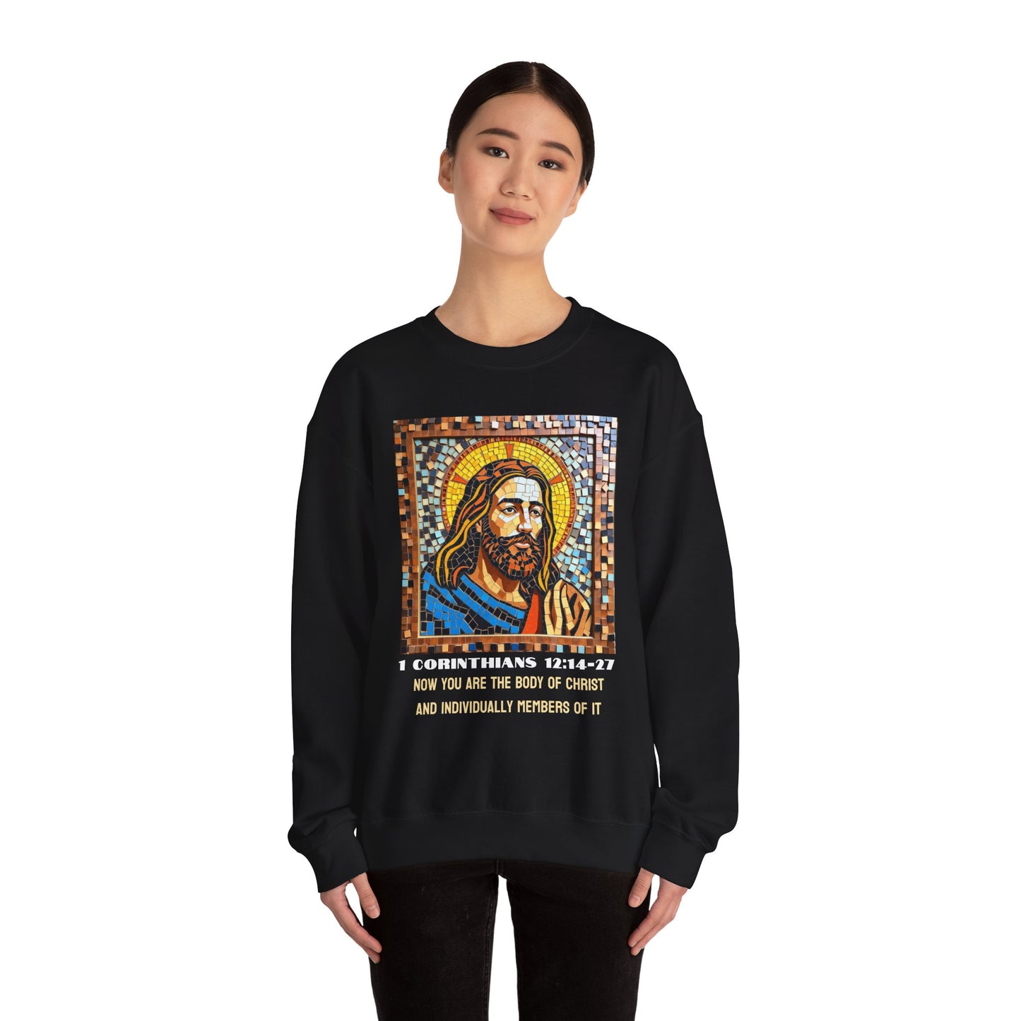 1 Corinthians 12:14-27 All the Body of Christ Sweatshirt