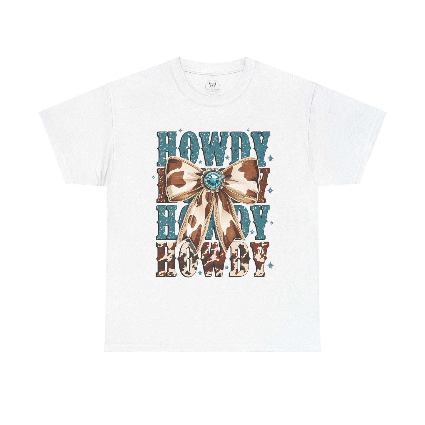 Unisex Tee - Howdy Western Coquette Bow