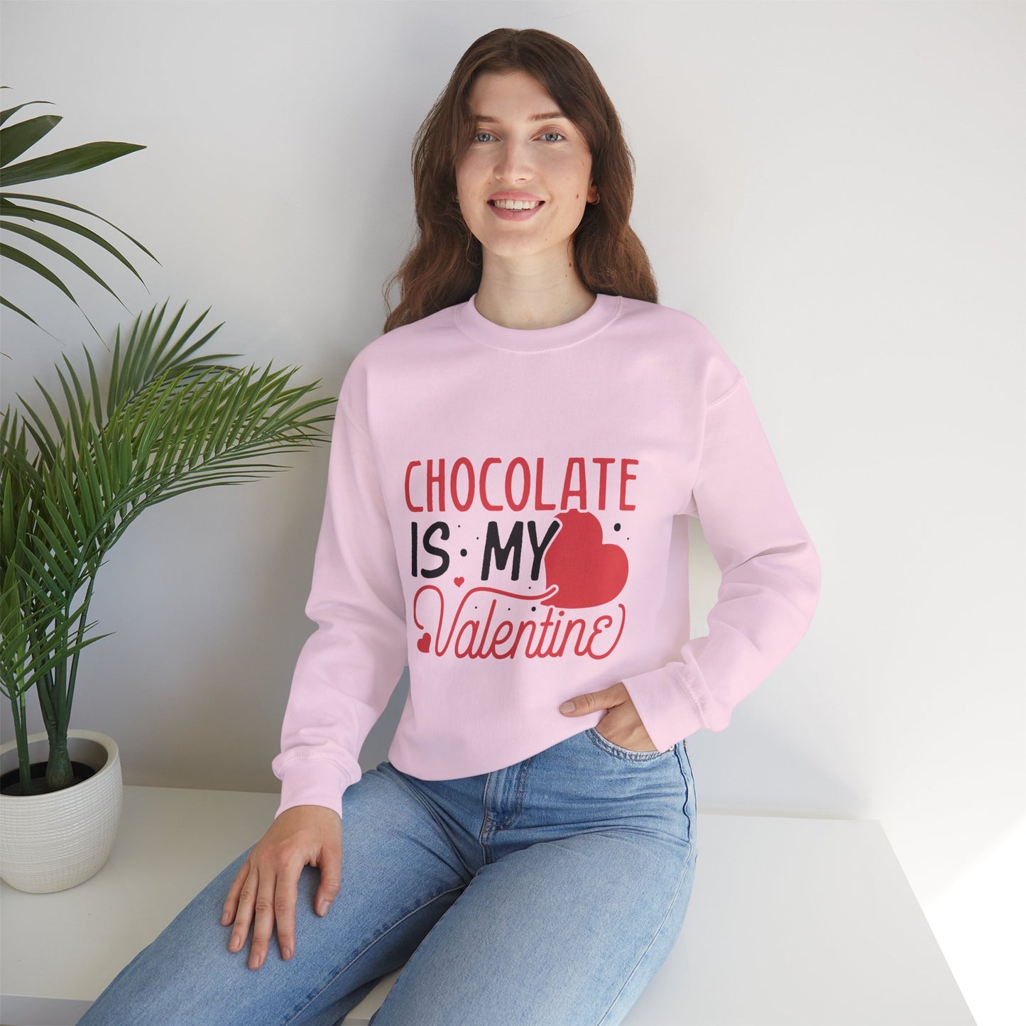 Chocolate is my Valentine Sweatshirt