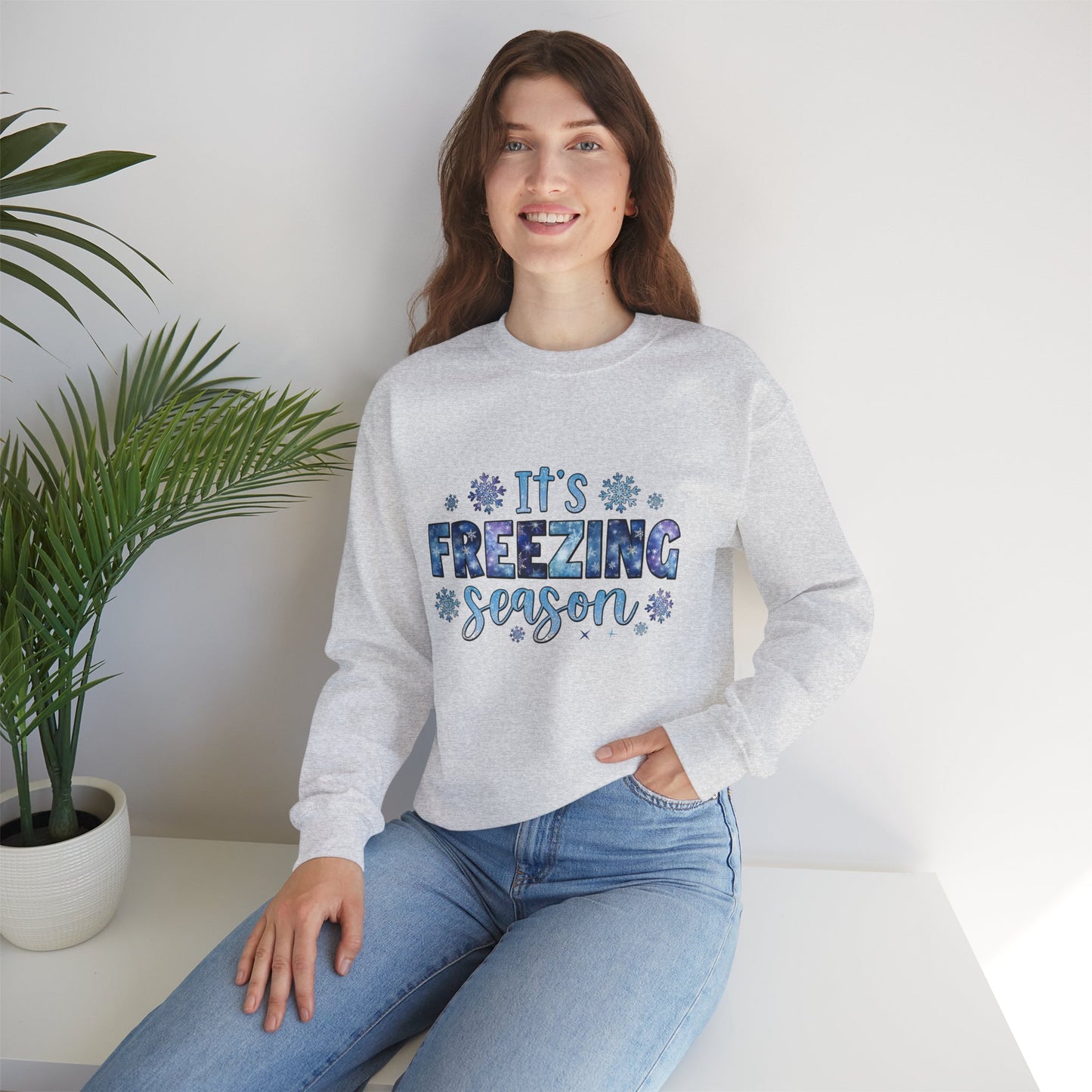 Funny Freezin Season Sweatshirt