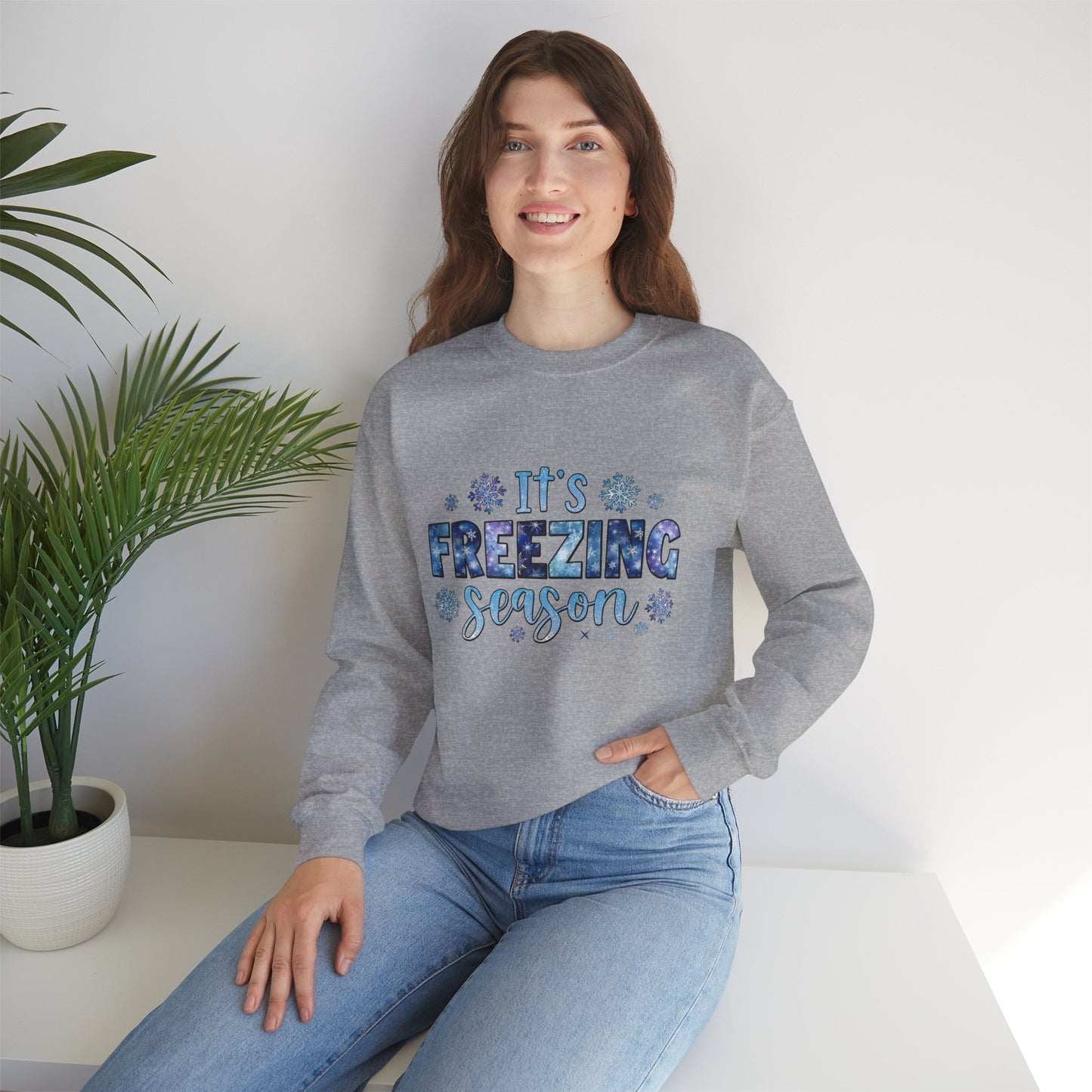 Funny Freezin Season Sweatshirt