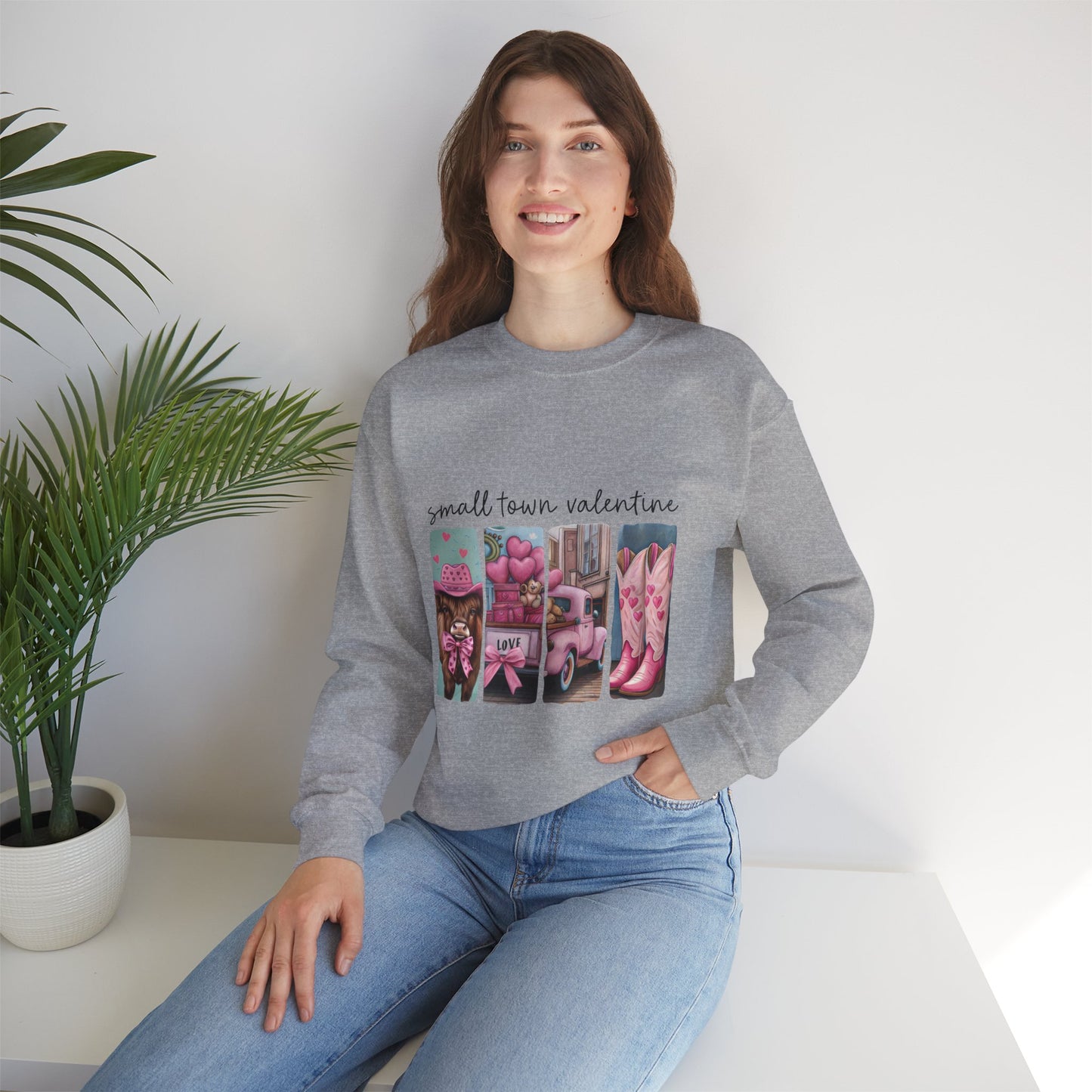 Unisex Sweatshirt - Small Town Valentine