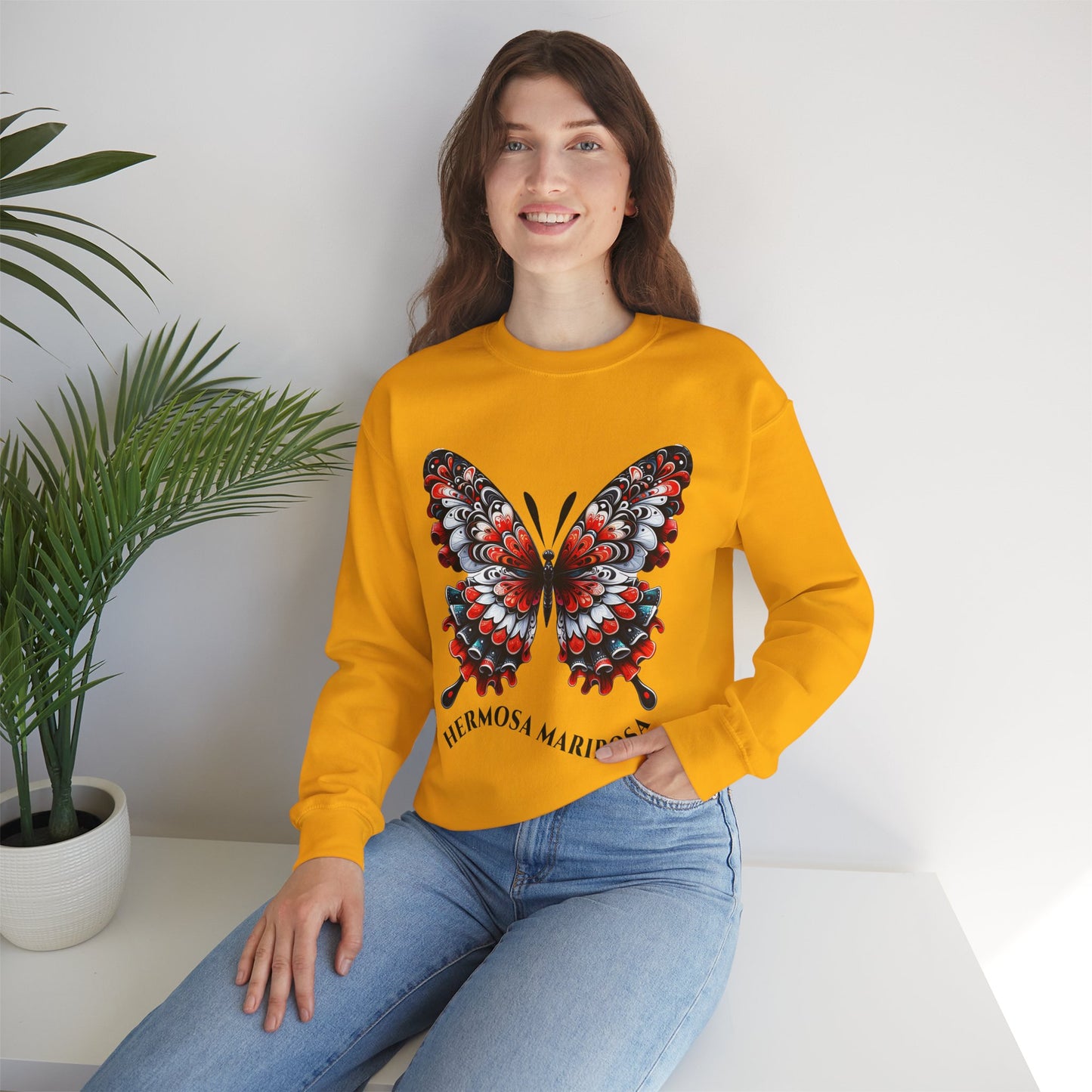 Unisex Sweatshirt - Hermosa Mariposa