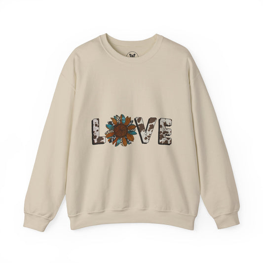 Unisex Sweatshirt - Western Sunflower Love