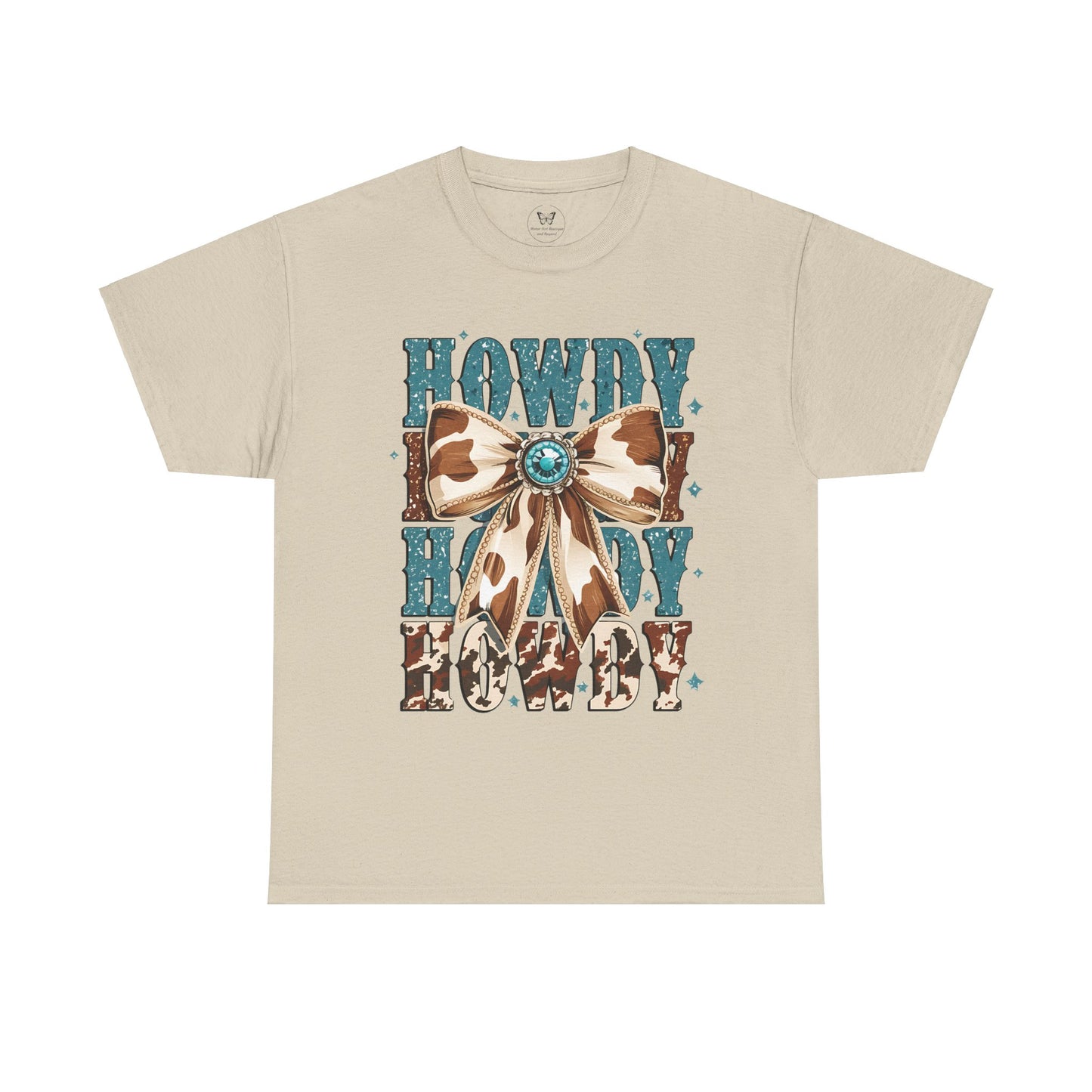 Unisex Tee - Howdy Western Coquette Bow