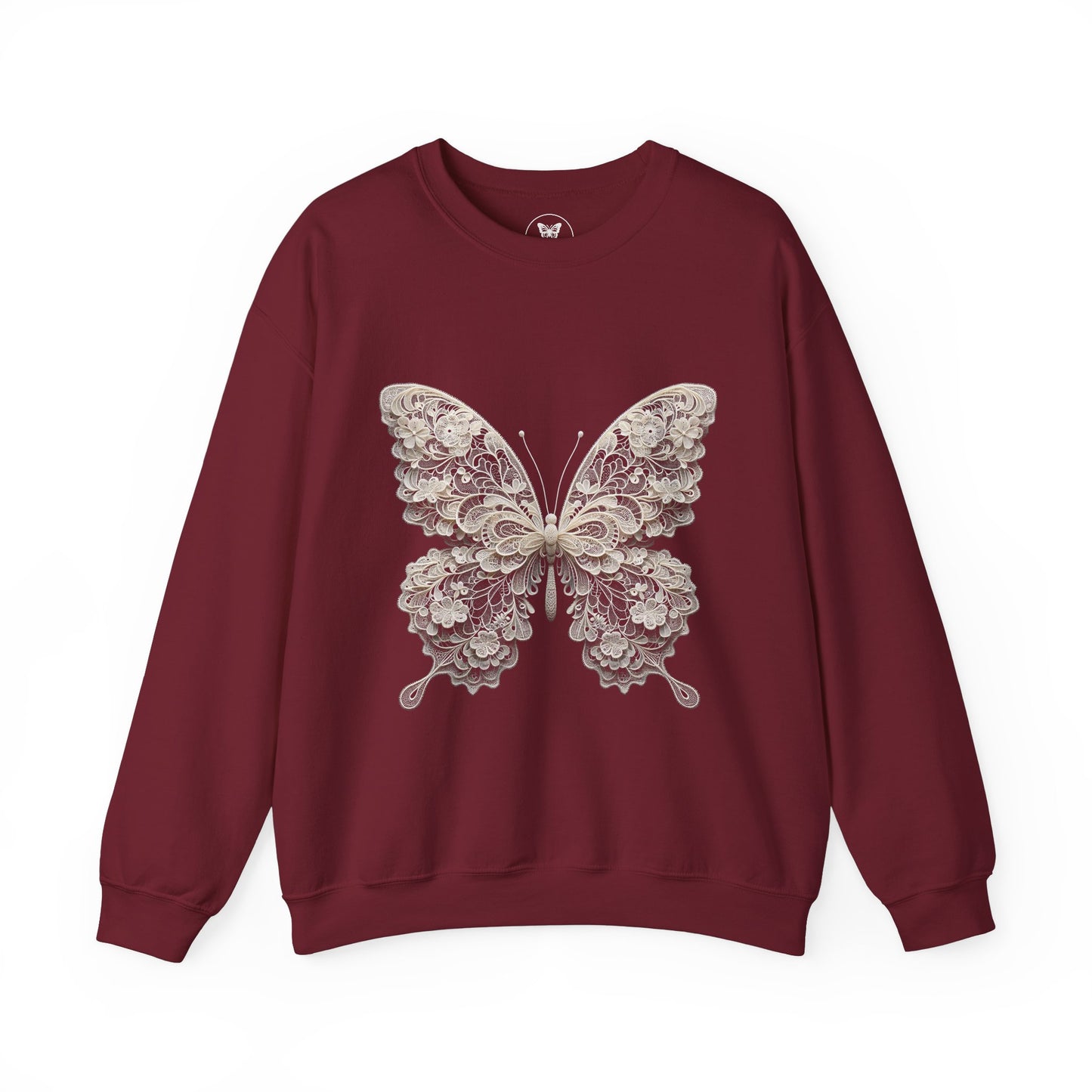 Unisex Sweatshirt - Lace Butterfly