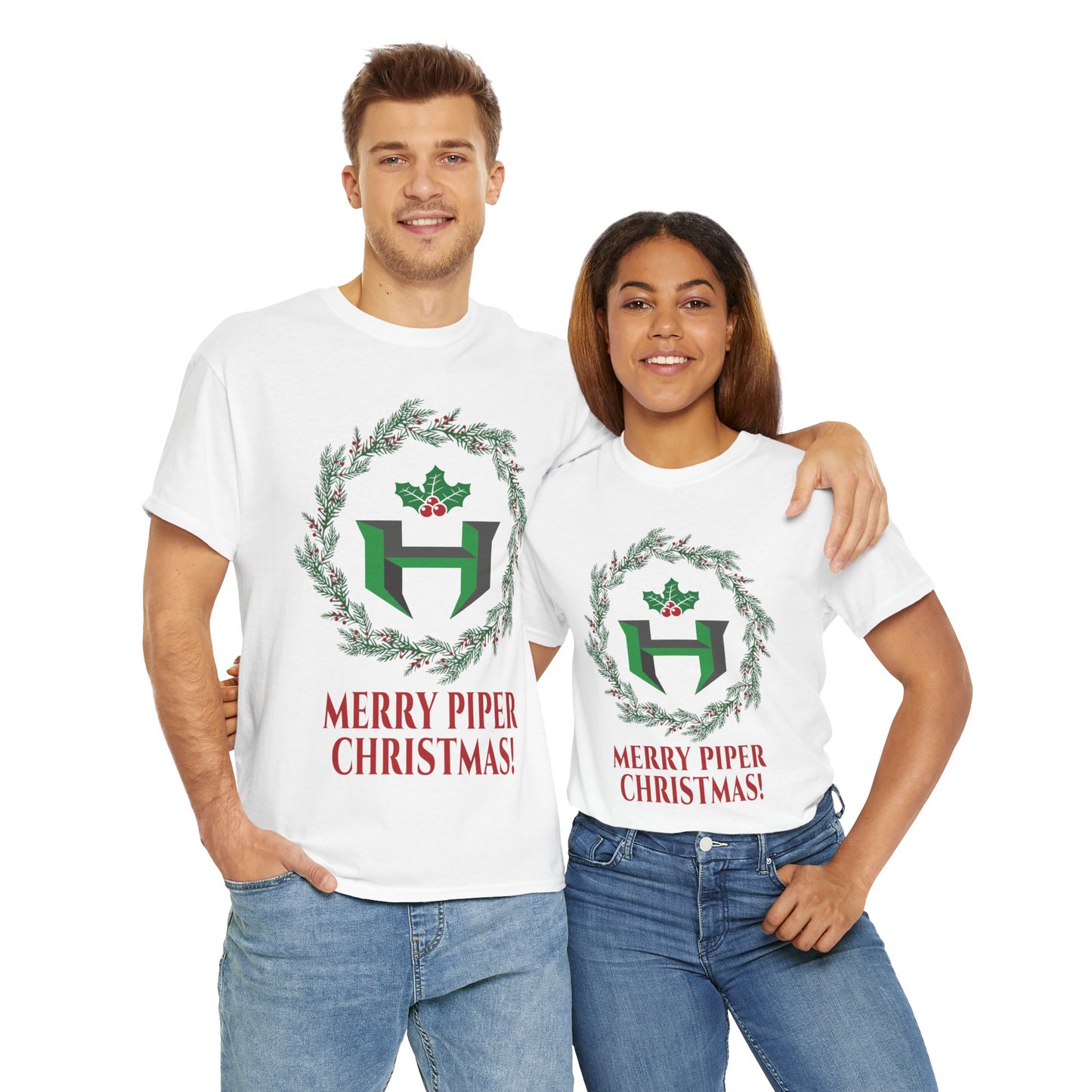 Merry Piper Christmas Unisex Tee