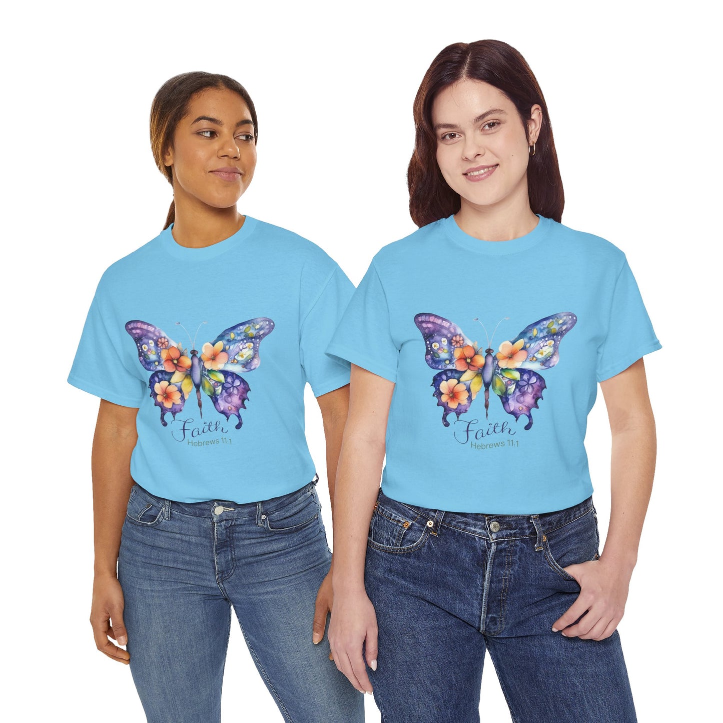 Faith Butterfly Hebrews 11 Tee