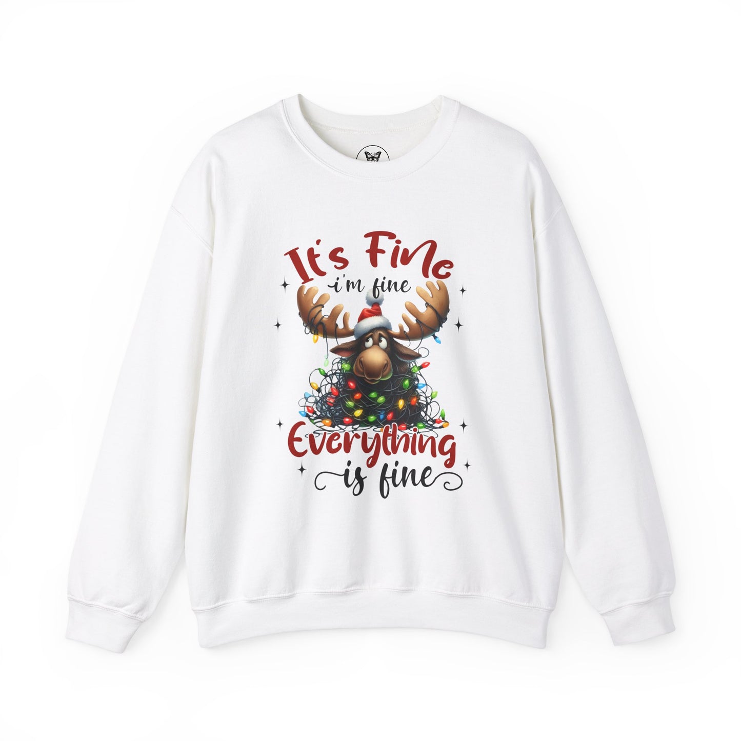 It's Fine Christmas Stress Unisex Sweatshirt