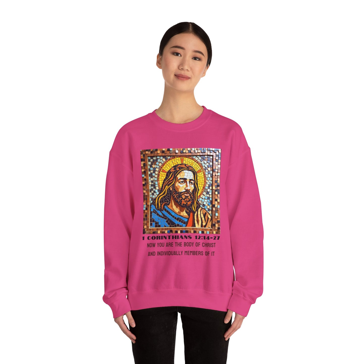 1 Corinthians 12:14-27 All the Body of Christ Sweatshirt