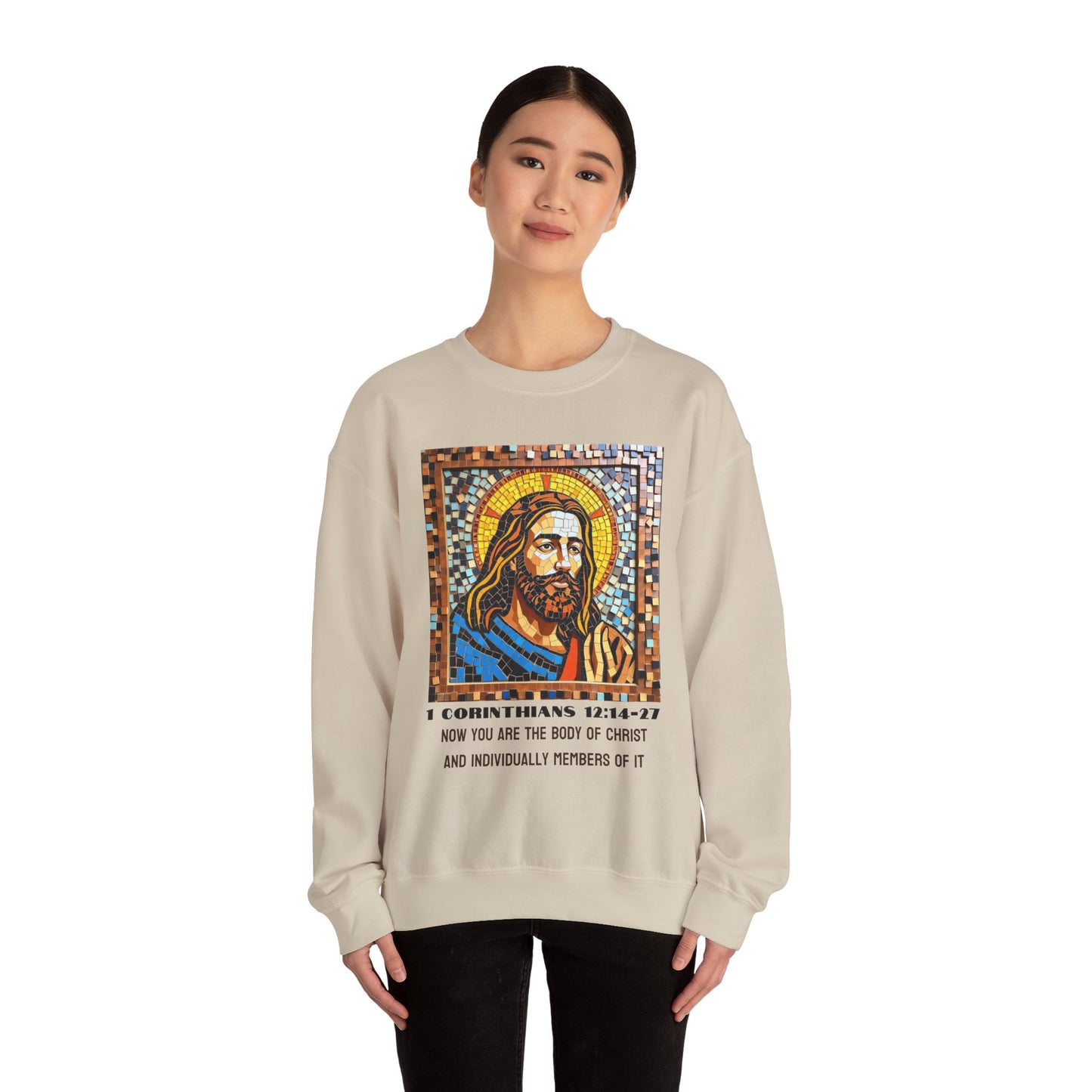 1 Corinthians 12:14-27 All the Body of Christ Sweatshirt