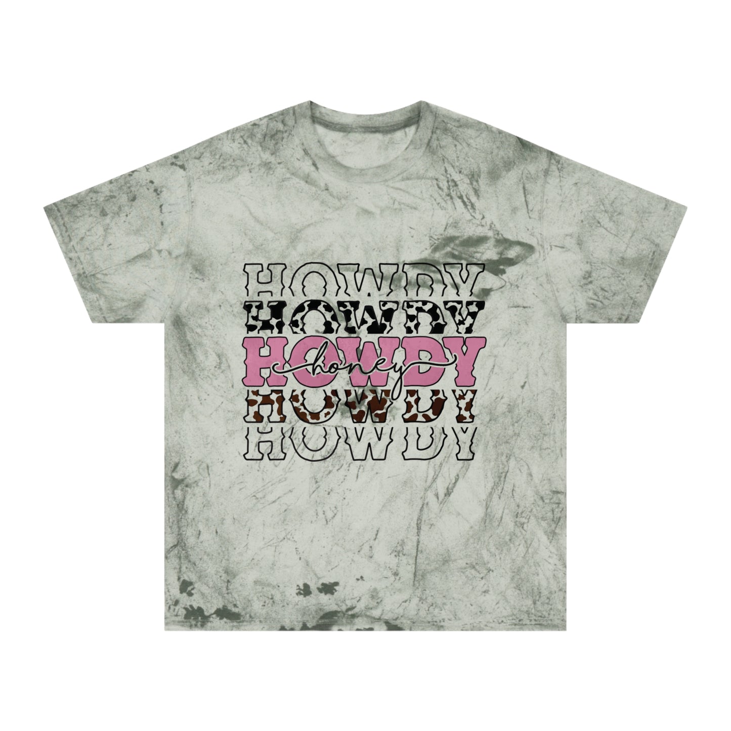 Color Blast T-Shirt - Howdy Honey Western Design