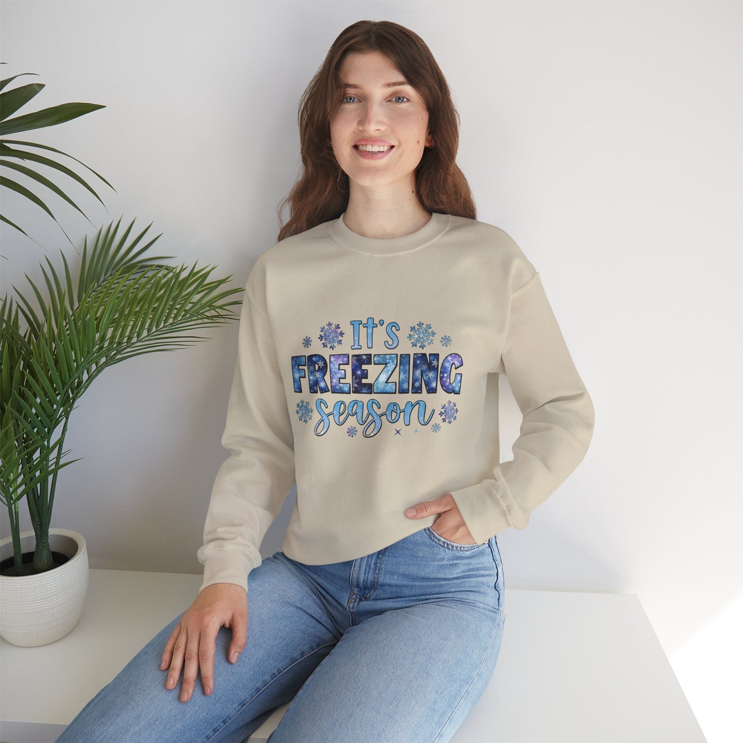 Funny Freezin Season Sweatshirt