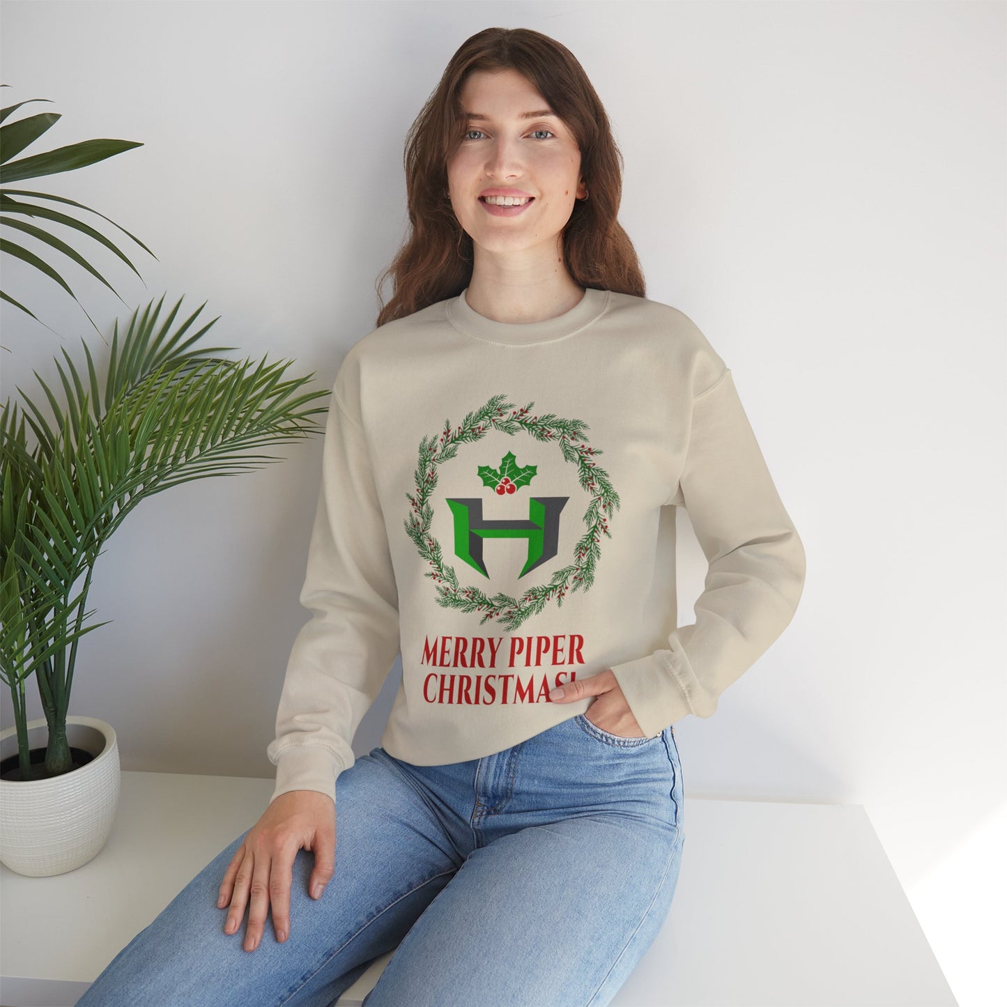 Merry Piper Christmas Piper Unisex Sweatshirt