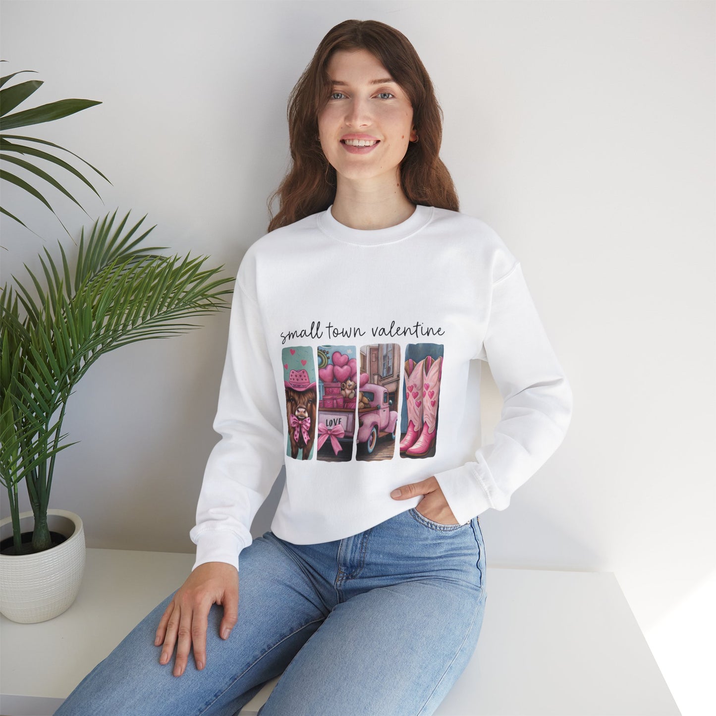 Unisex Sweatshirt - Small Town Valentine