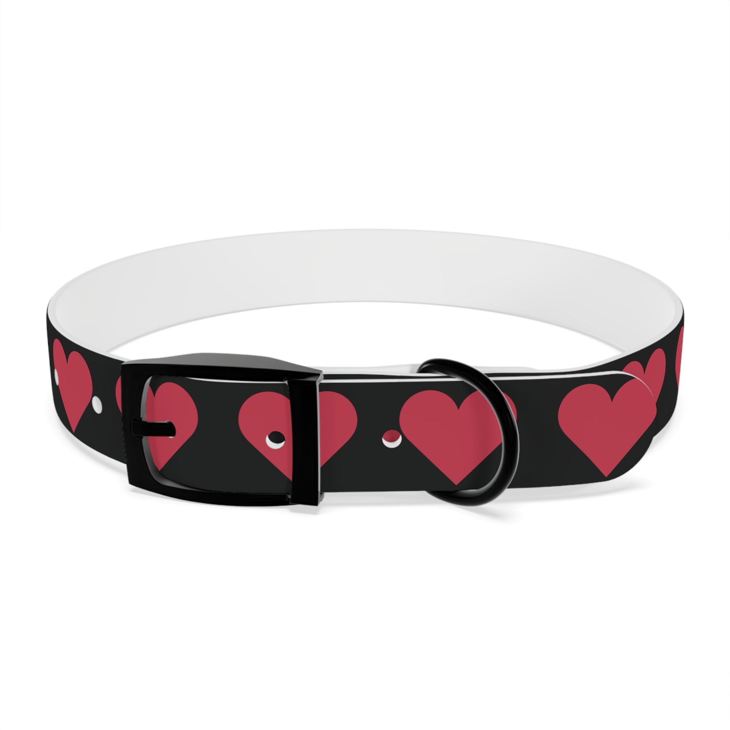 Dog Collar - Customizable Valentine Heart Collar