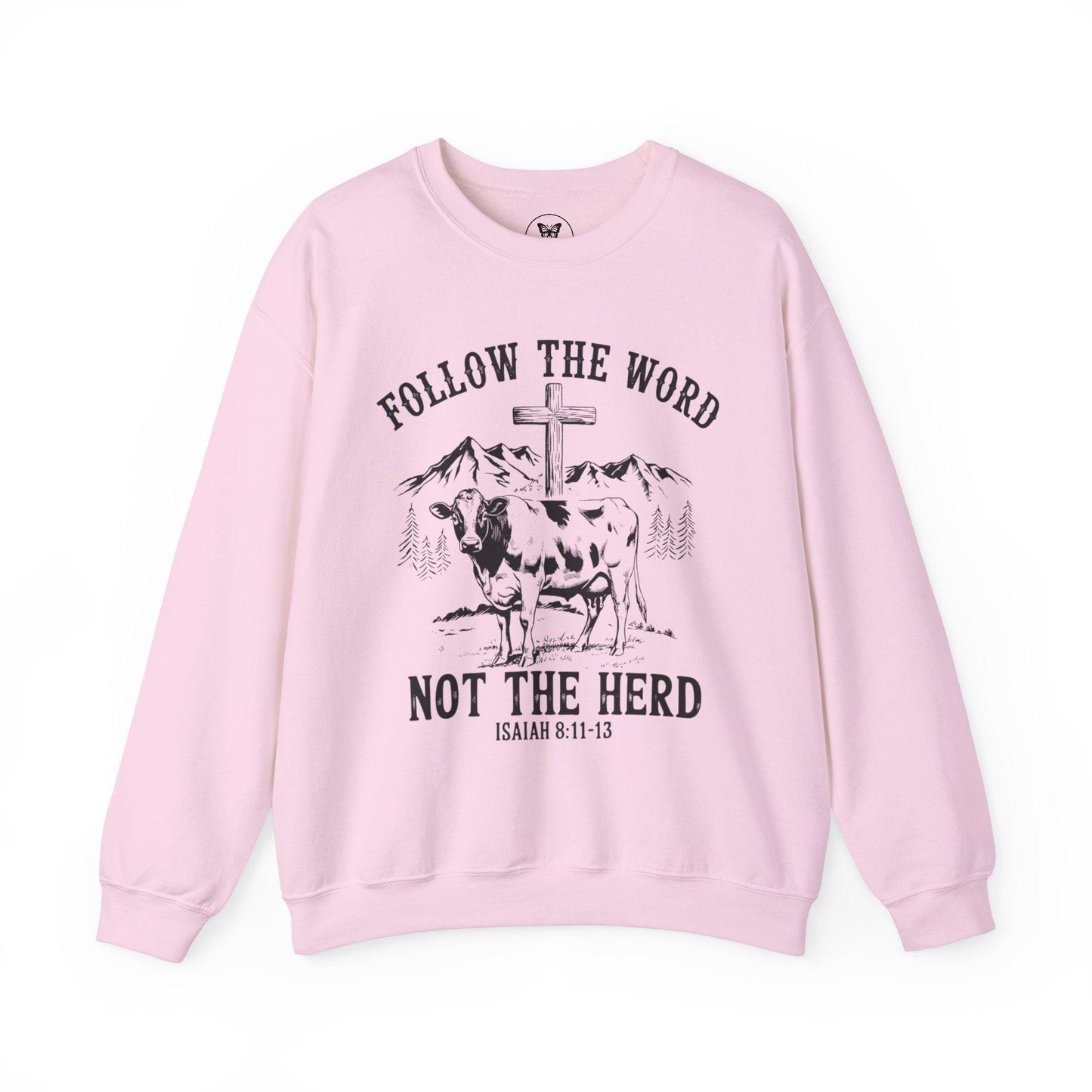 Unisex Sweatshirt - “Follow the Word, Not the Herd” - Motor Girl Boutique