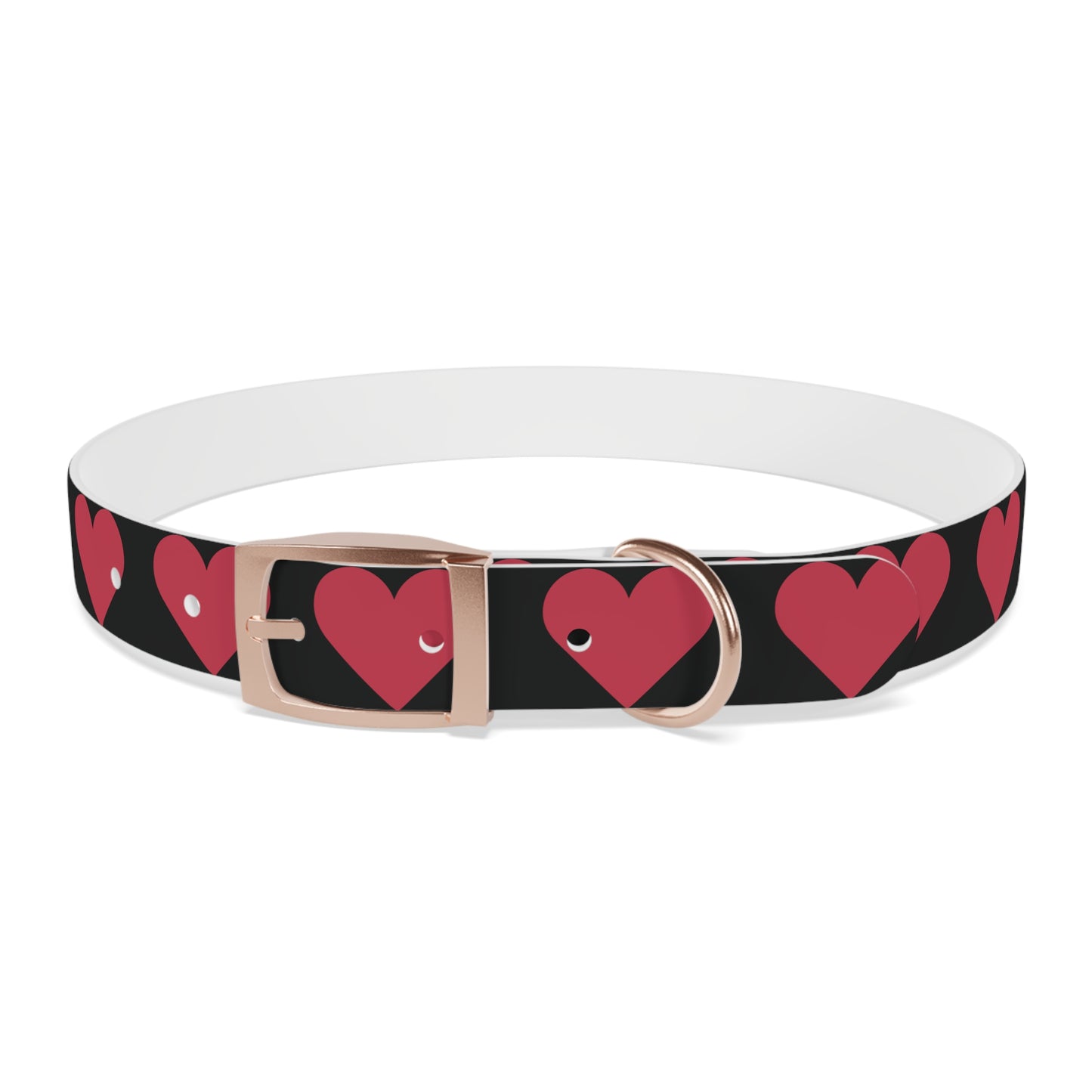 Dog Collar - Customizable Valentine Heart Collar