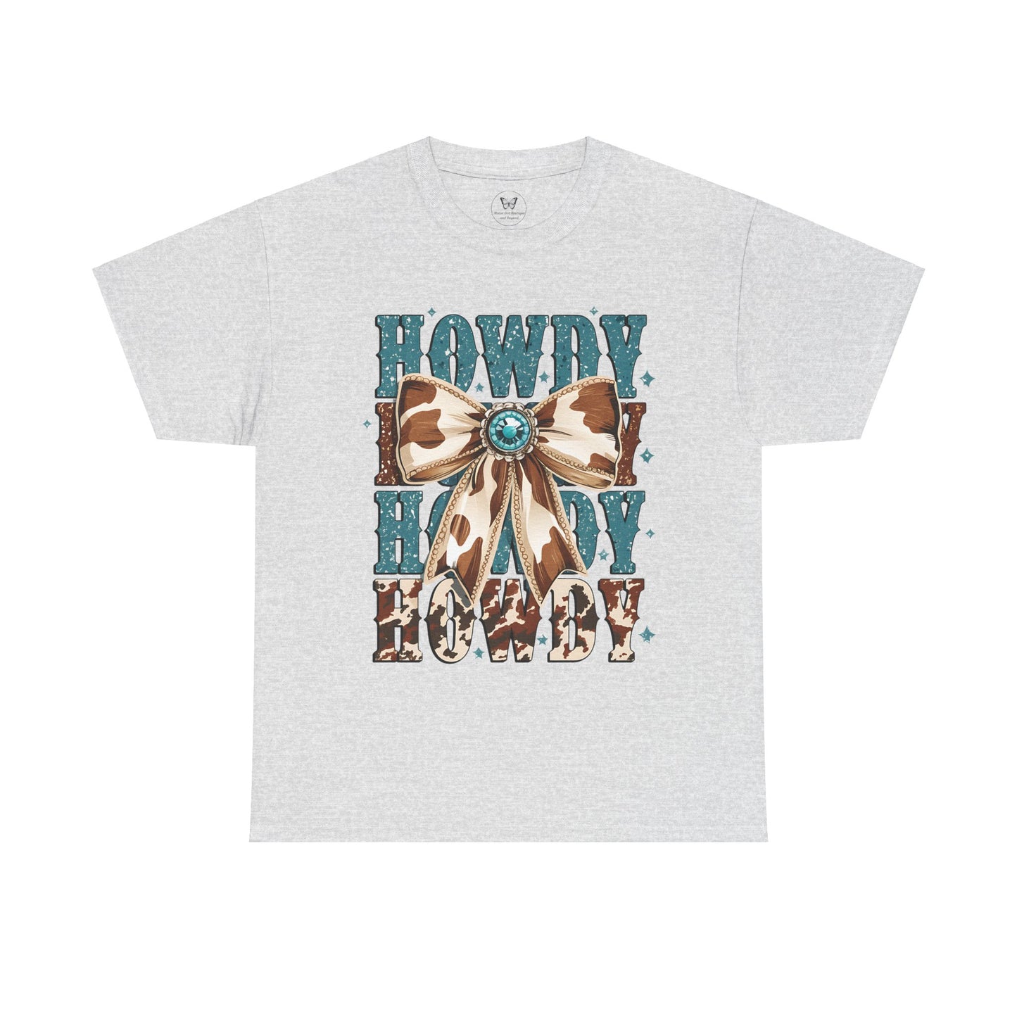 Unisex Tee - Howdy Western Coquette Bow