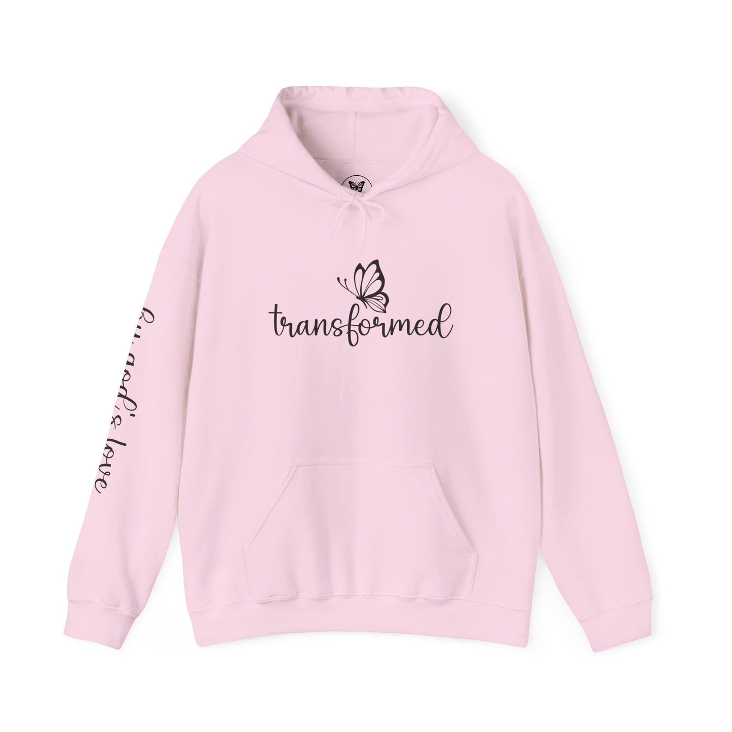 Butterfly Transformed Unisex Hoodie - God's Love Design