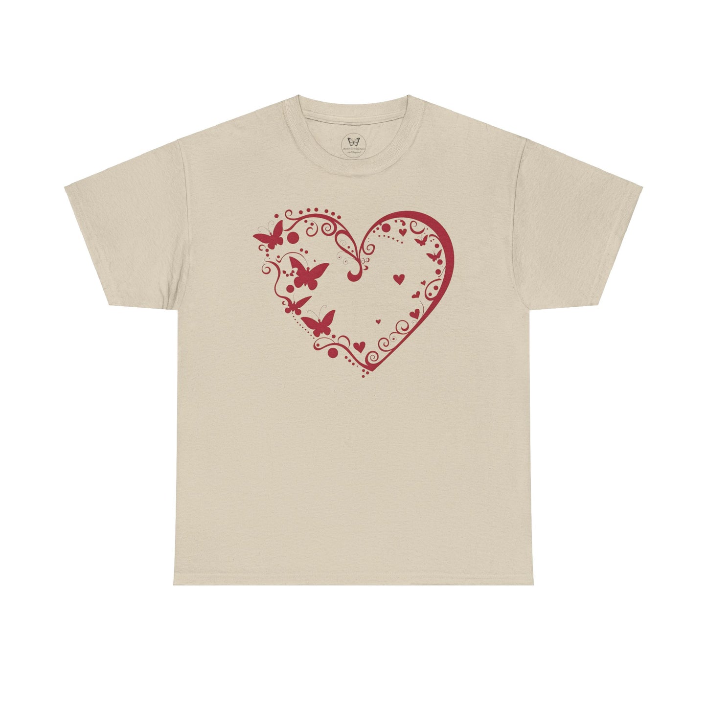 Butterfly Heart Valentine's Unisex Tee