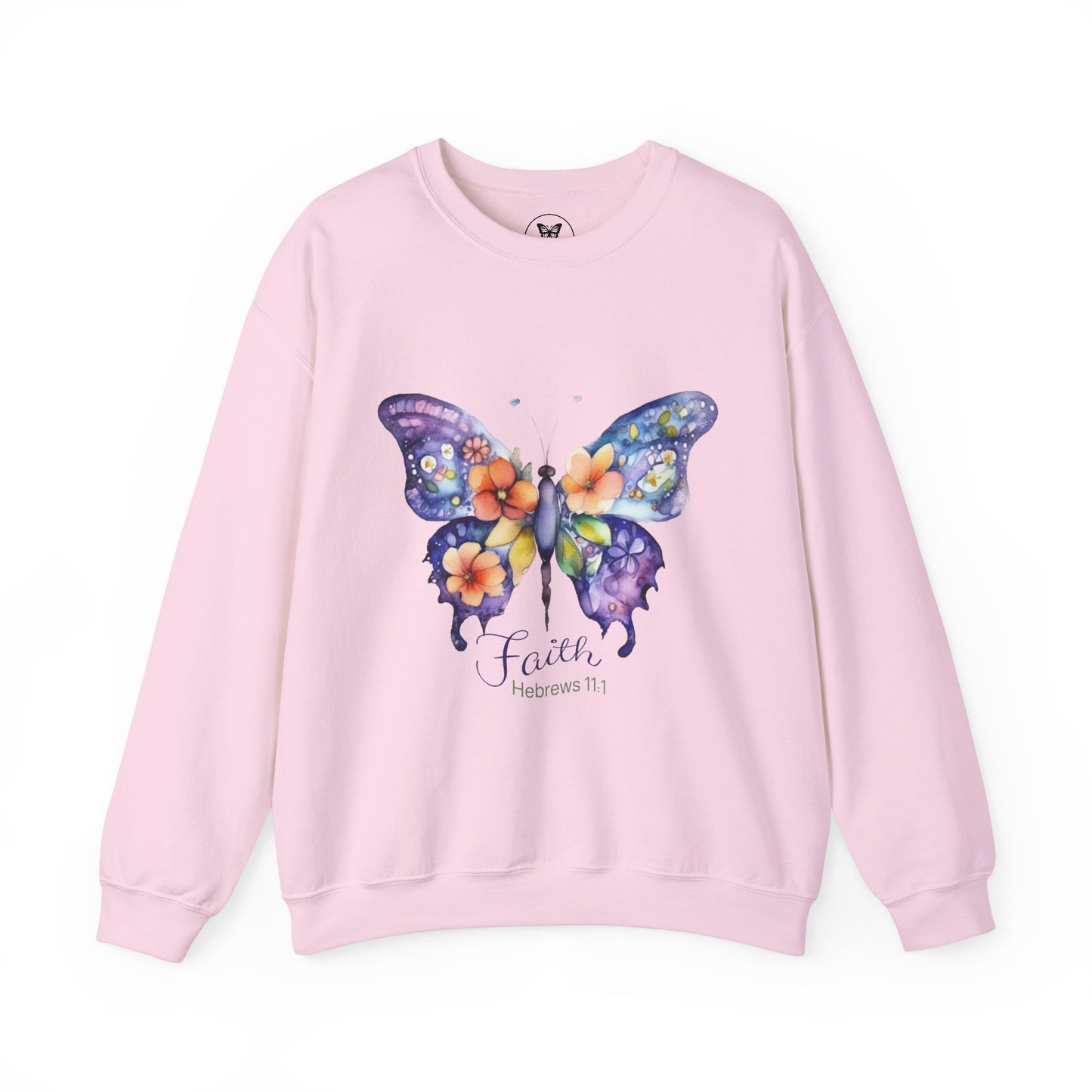 Faith Butterfly Hebrews 11 Sweatshirt