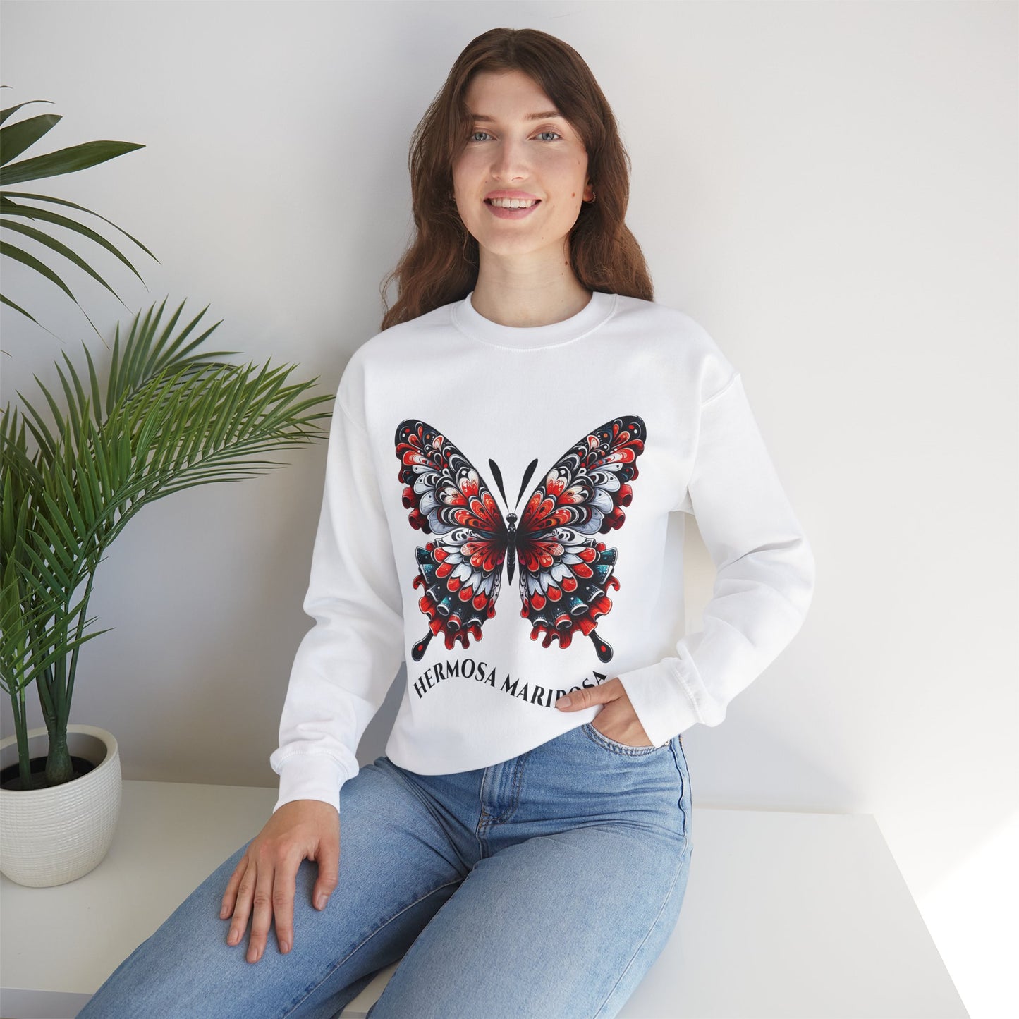 Unisex Sweatshirt - Hermosa Mariposa