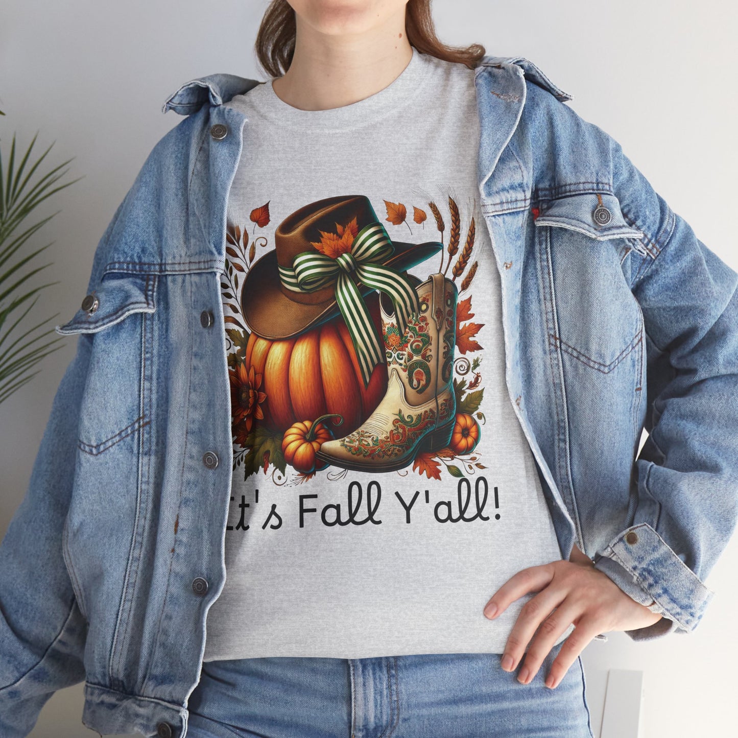 It's Fall Ya'll Western Unisex Tee