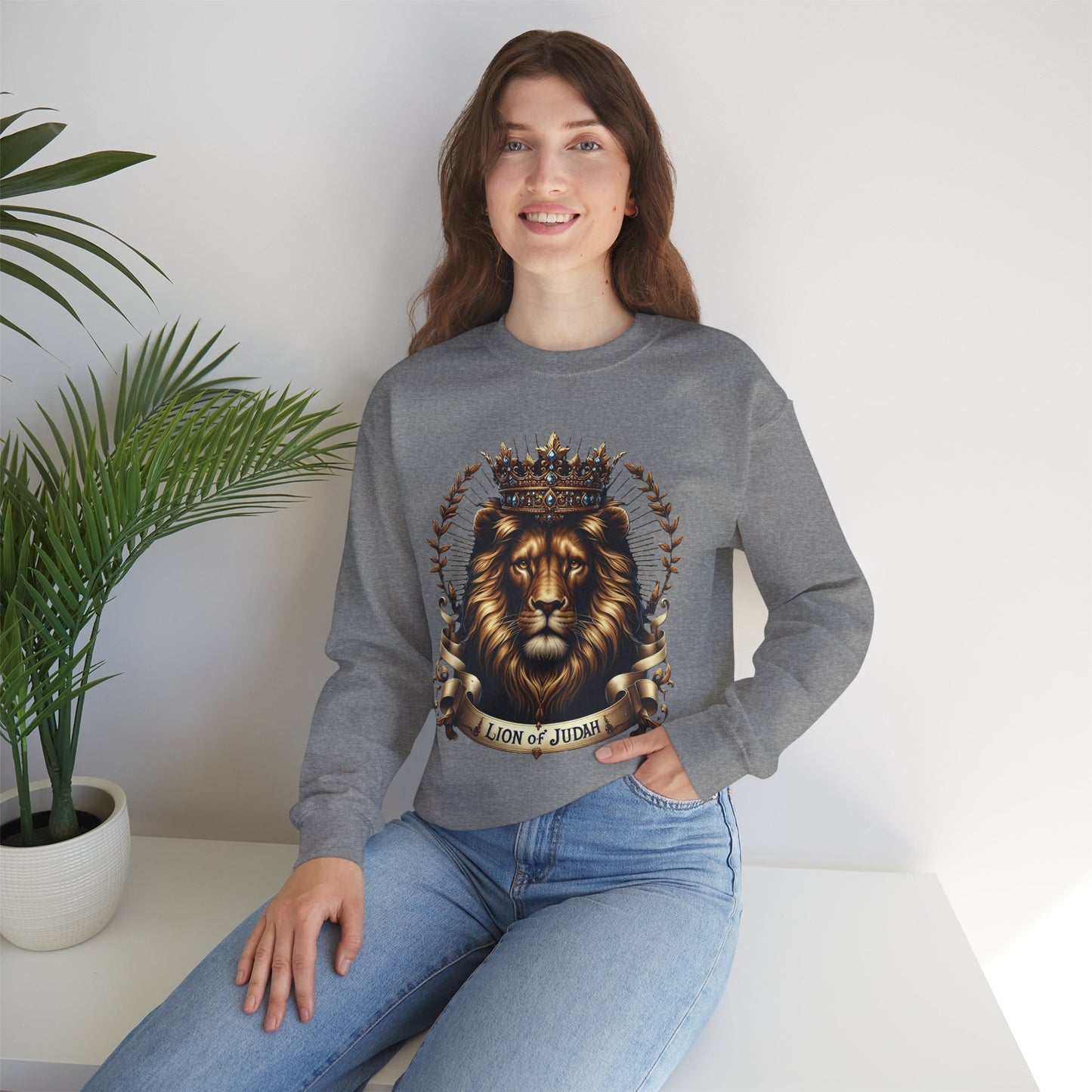 Unisex Sweatshirt - Lion of Judah