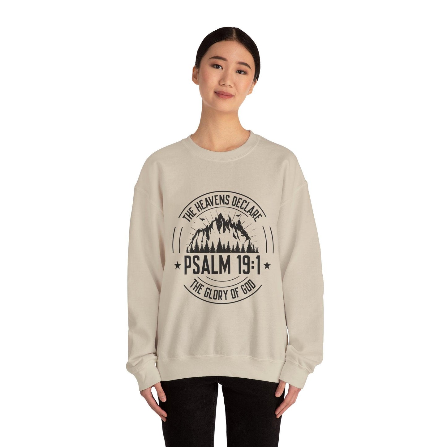 Unisex Sweatshirt - “The Heavens Declare the Glory of God” - Motor Girl Boutique