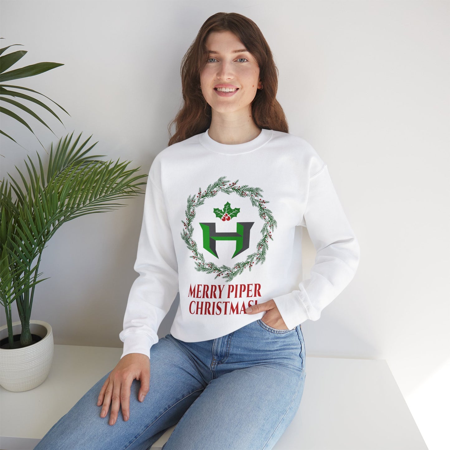 Merry Piper Christmas Piper Unisex Sweatshirt