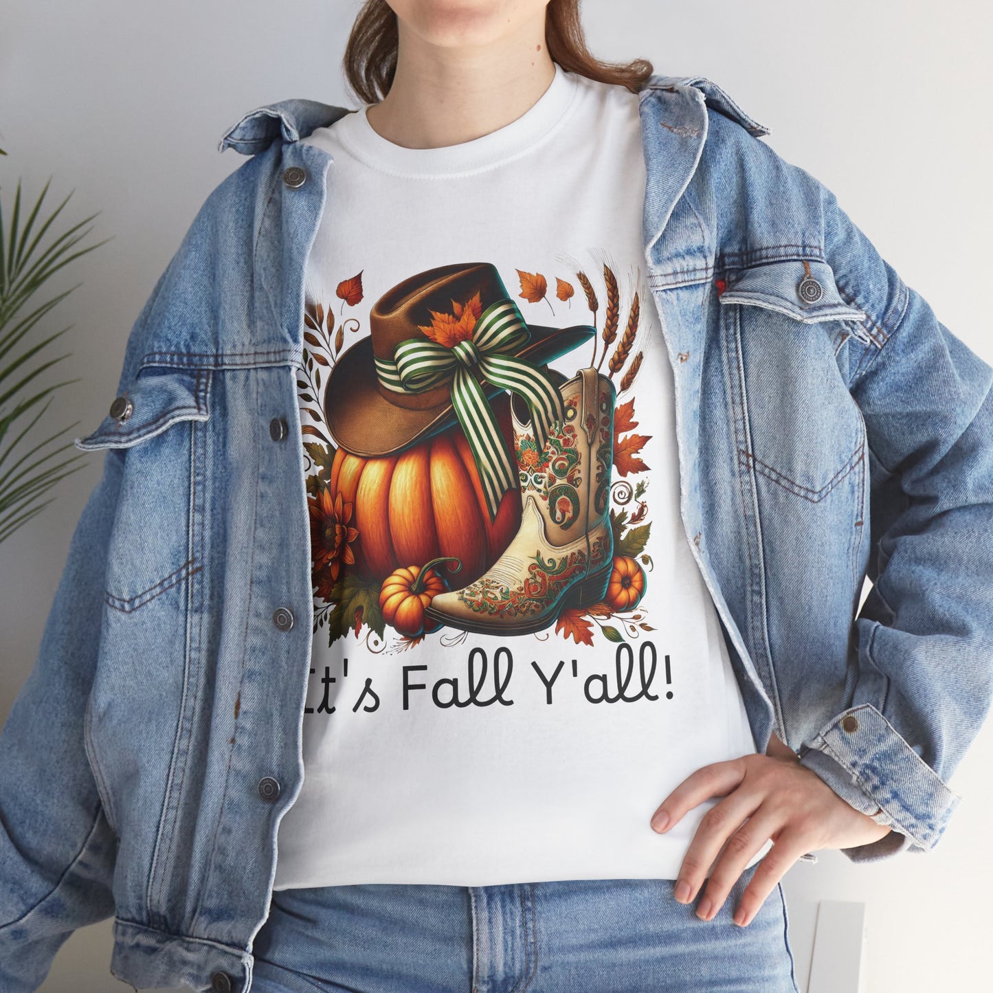 It's Fall Ya'll Western Unisex Tee