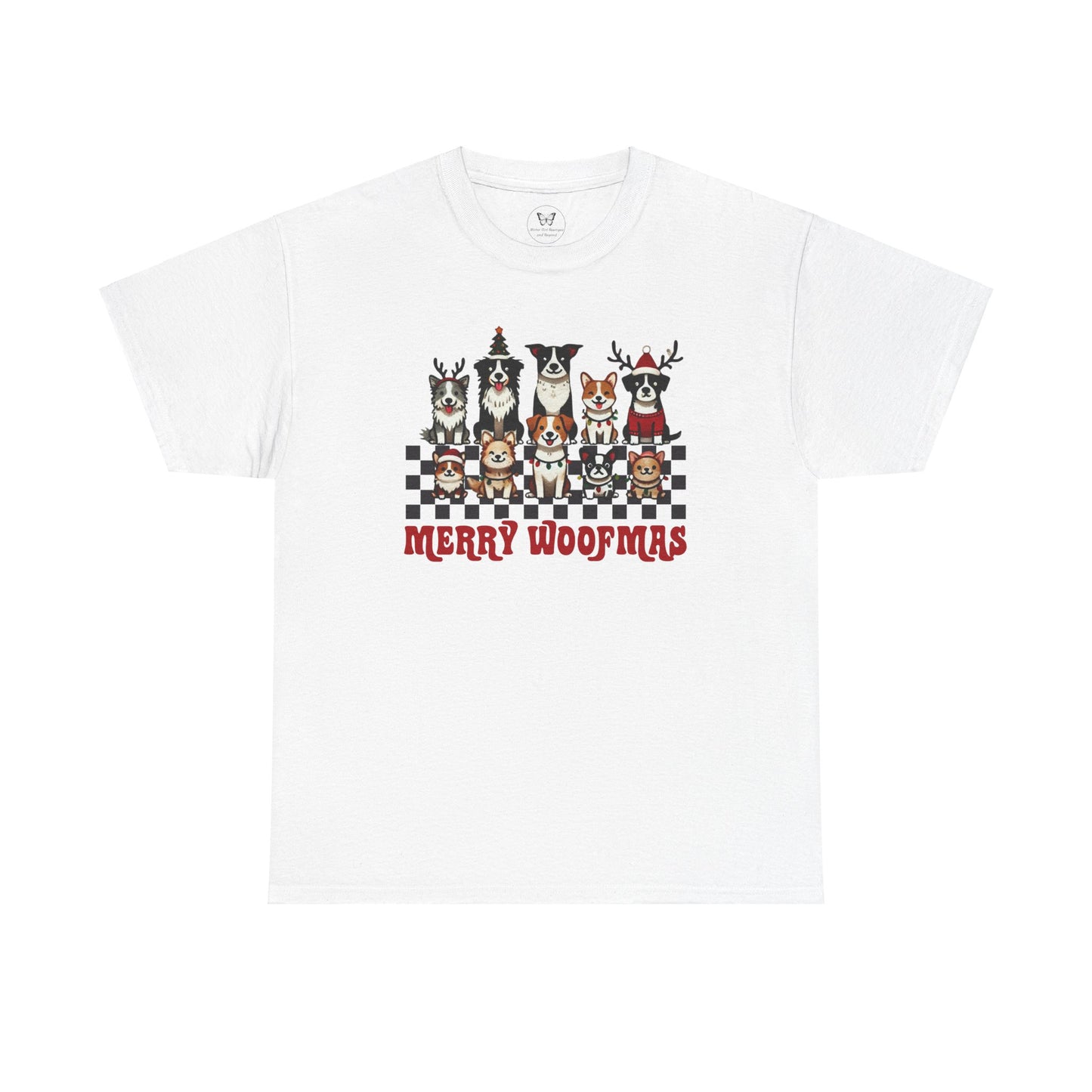 Merry Woofmas Christmas Unisex Tee