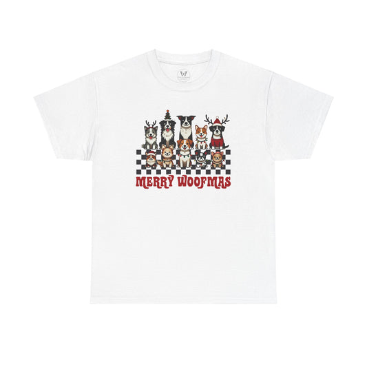 Merry Woofmas Christmas Unisex Tee