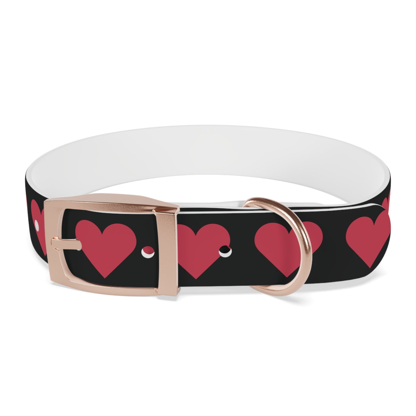 Dog Collar - Customizable Valentine Heart Collar