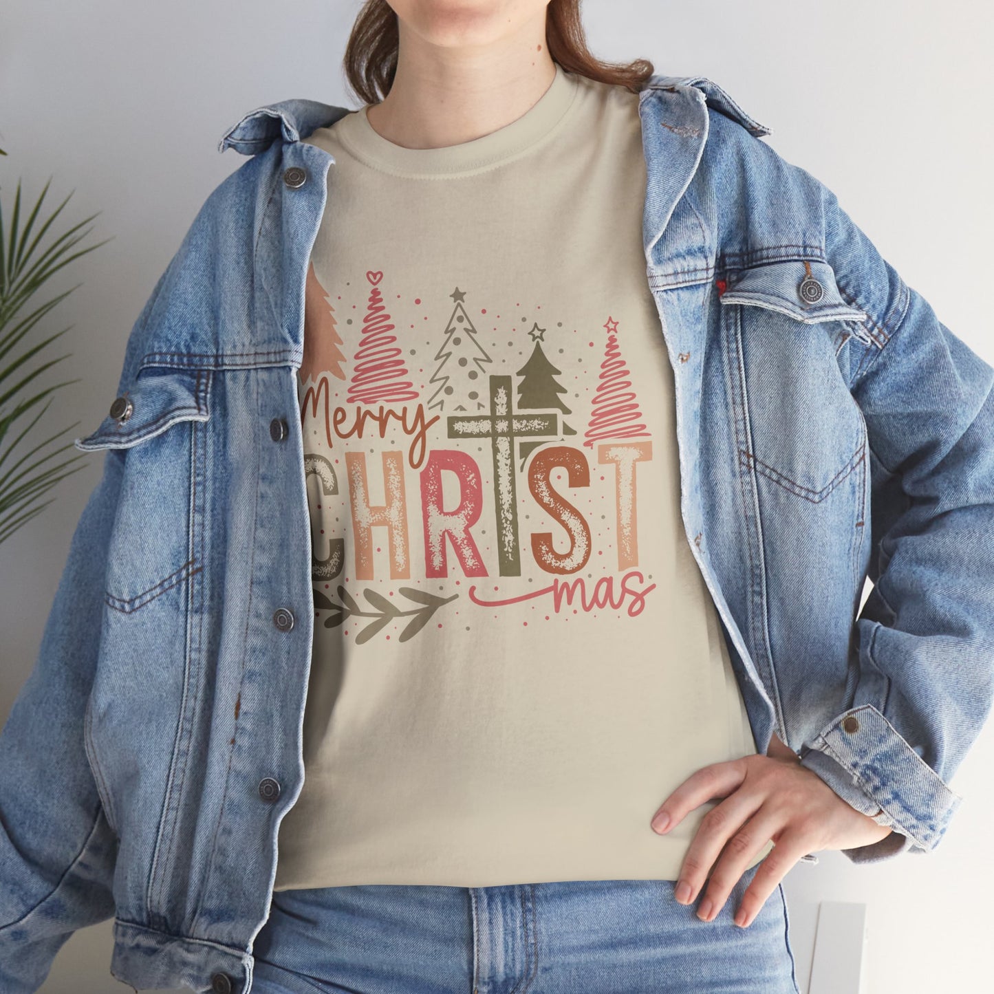 Colorful Merry Christmas Unisex tee