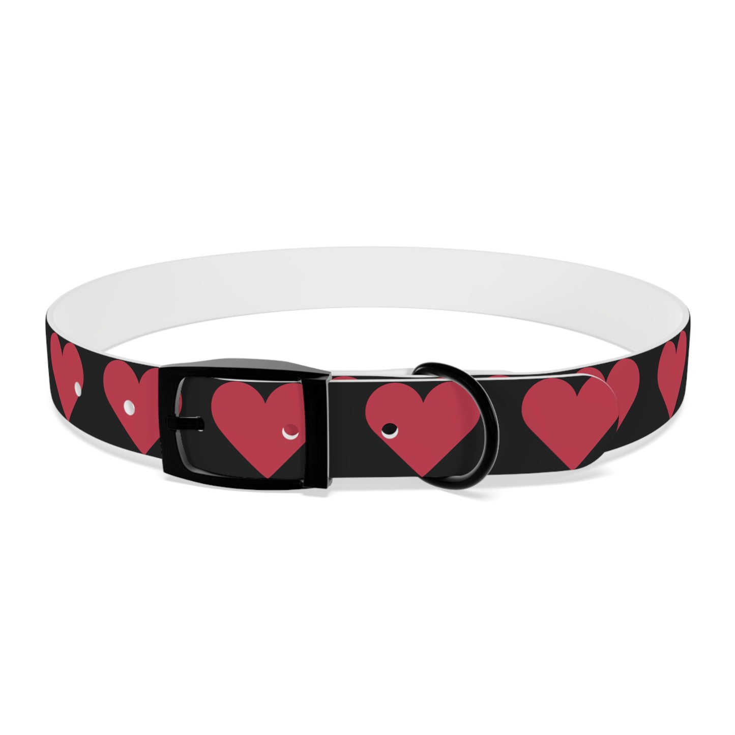 Dog Collar - Customizable Valentine Heart Collar