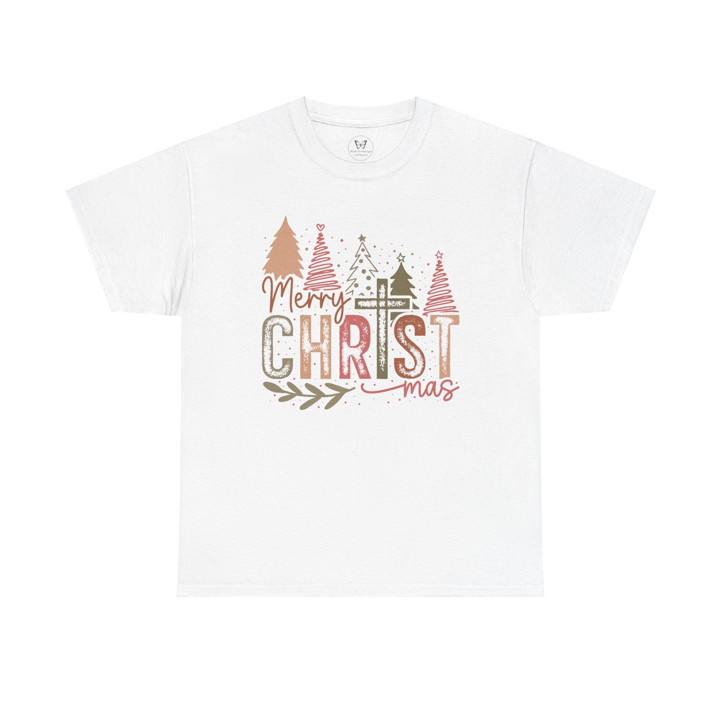 Colorful Merry Christmas Unisex tee