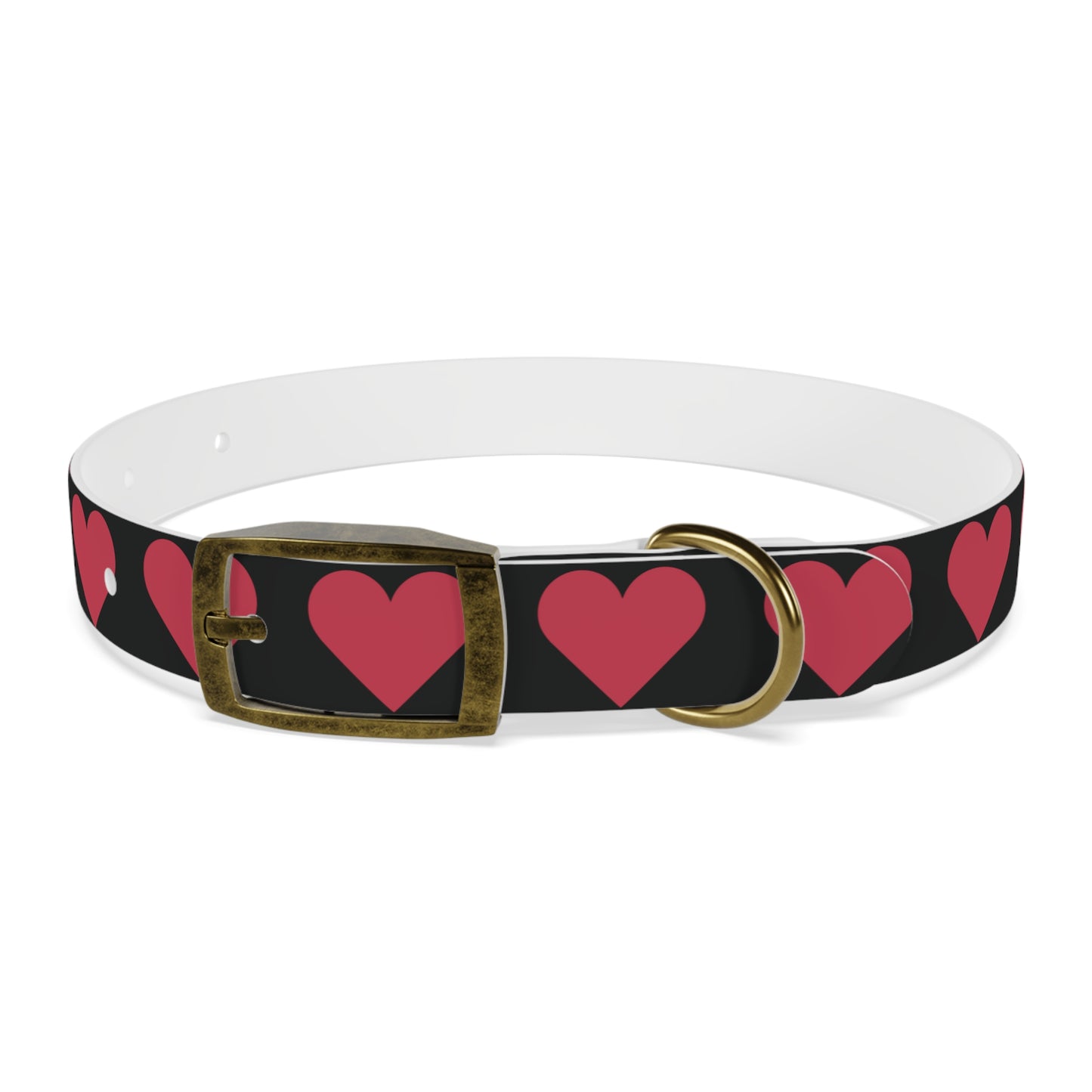 Dog Collar - Customizable Valentine Heart Collar