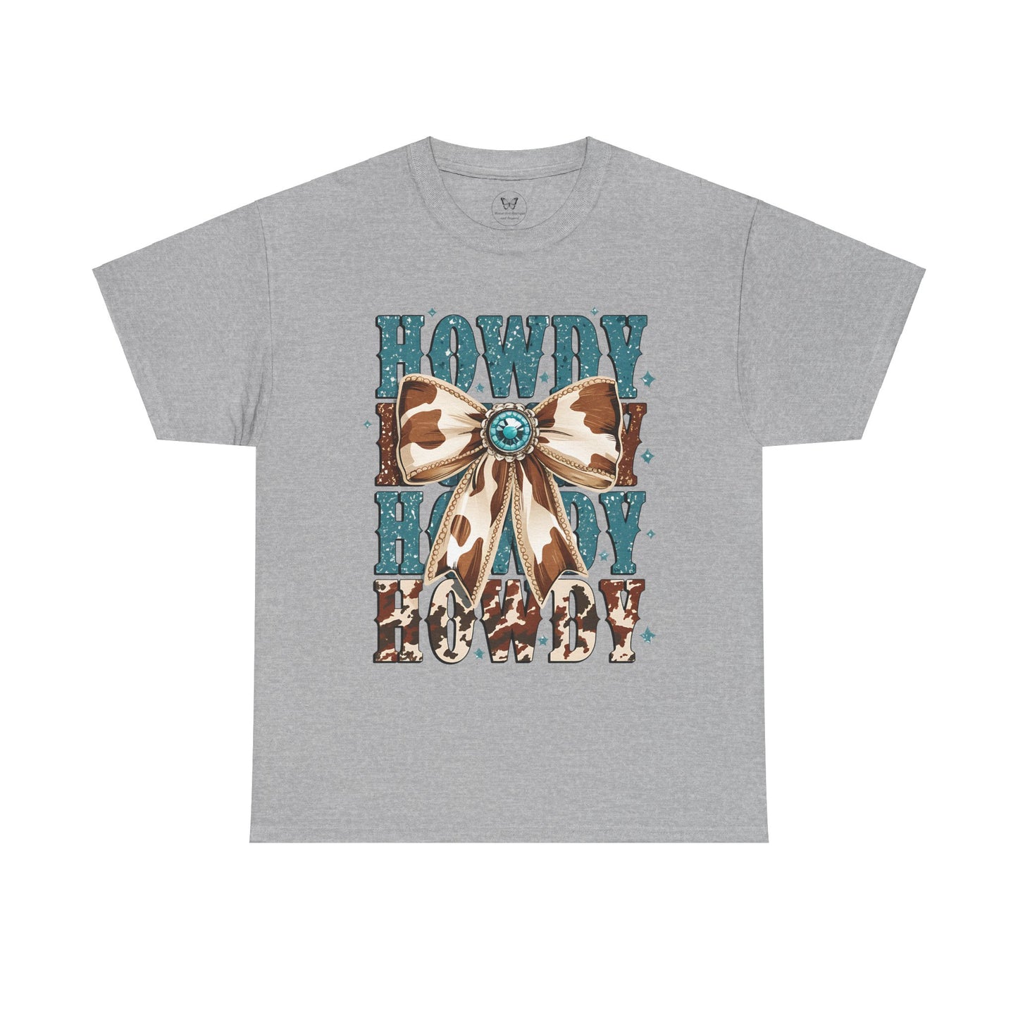 Unisex Tee - Howdy Western Coquette Bow