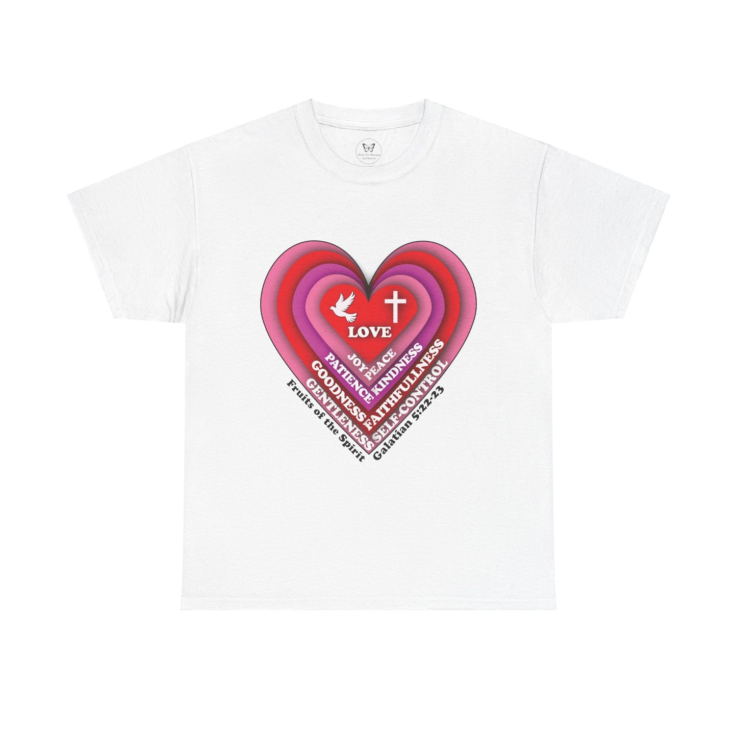 Unisex Tee - Heart Fruits of the Spirit